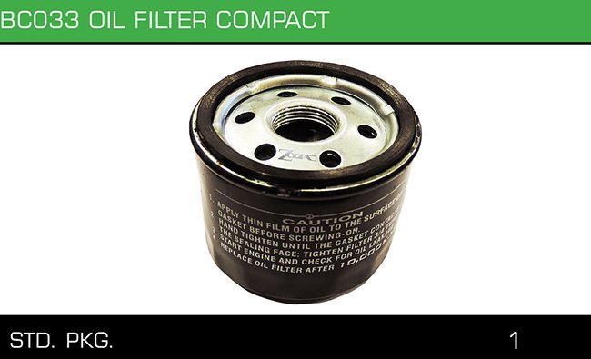 BC033 OIL FILTER COMPACT